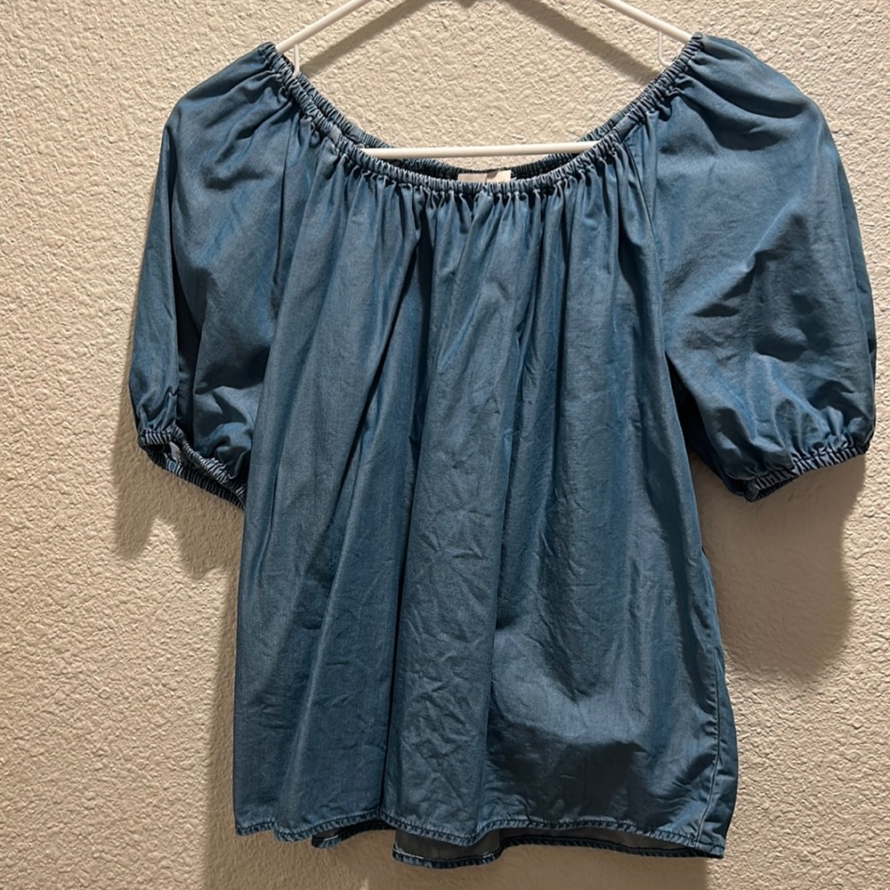 Cute Denim Top